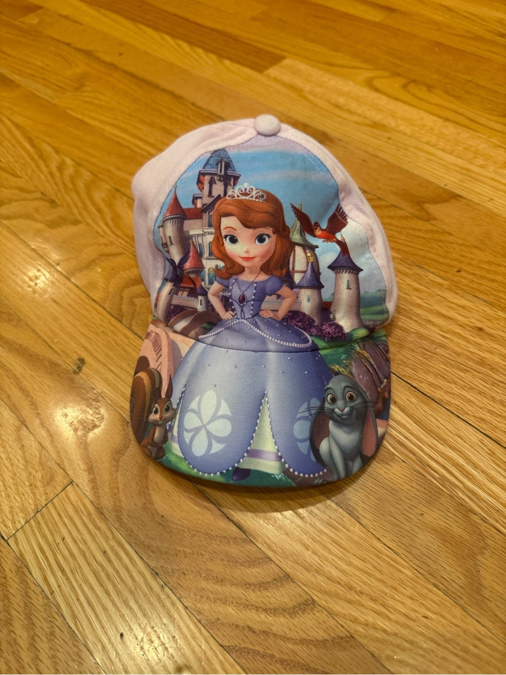 Sofia the First Pink & Purple Kids Baseball Cap